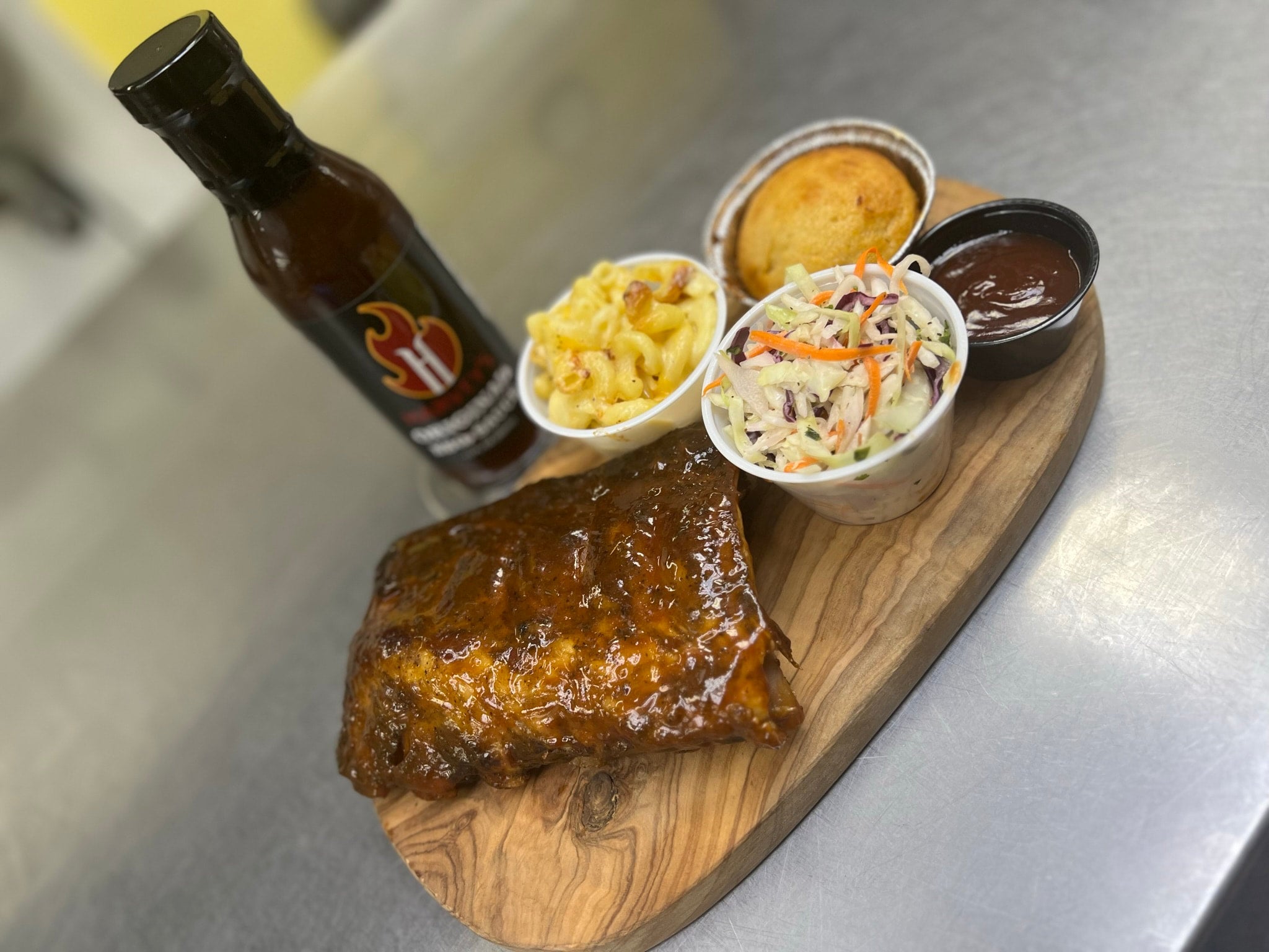 Baby Back Ribs Plate Harvey's BBQ Kitchen